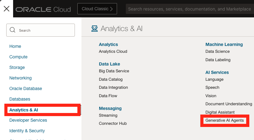 agents service navigation