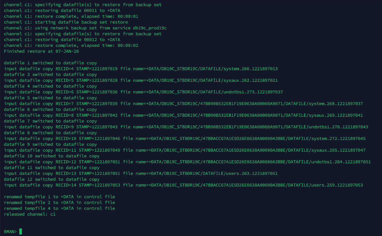 RMANRESULT